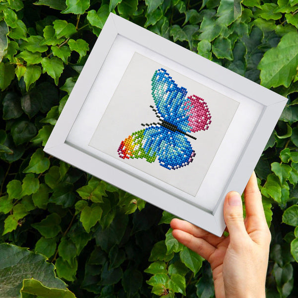 Set mit 12 Mini-Diamond Painting – Schmetterlinge 3